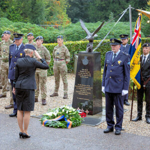 Kranslegging Air Crew monument
