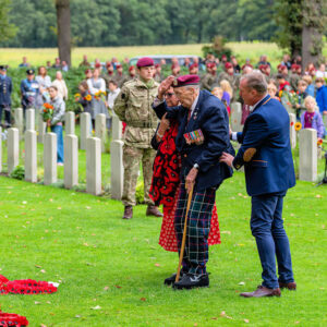 Geoff Roberts KOSB Cemetery Oosterbeek 2025